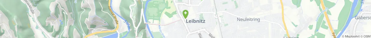 Map representation of the location for Apotheke Zum Hirschen in 8430 Leibnitz